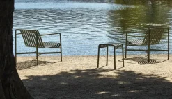 HAY Udendørs Loungemøbler|Havestole<Palissade Lounge Chair Low, Deep Blue fra