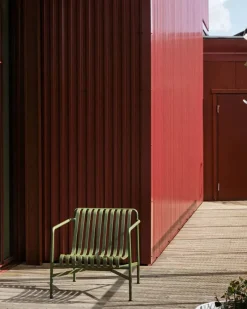 HAY Udendørs Loungemøbler|Havestole<Palissade Lounge Chair Low, hot galvanised fra