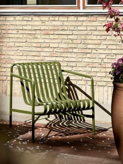 HAY Udendørs Loungemøbler|Havestole<Palissade Lounge Chair Low, hot galvanised fra