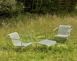 HAY Udendørs Loungemøbler|Havestole<Palissade Ottoman, antracit fra