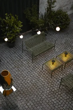 HAY Udendørs Loungemøbler|Havestole<Palissade Ottoman, olive fra