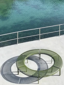 HAY Havebænke<Palissade Park Bench, olive fra