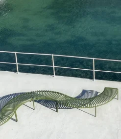 HAY Havebænke<Palissade Park Bench, olive fra