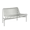 HAY Havebænke<Palissade Park Dining Bench, out, sky grey fra
