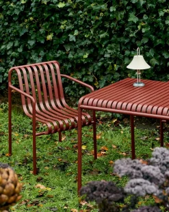 HAY Haveborde<Palissade Table 90x82, iron red fra