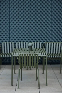 HAY Haveborde<Palissade Table 90x82, sky grey fra