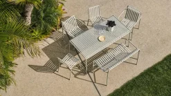 HAY Haveborde<Palissade Table 170x90, sky grey fra