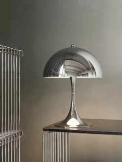 Louis Poulsen Spots<Panthella 250 bordlampe, messing af Verner Panton