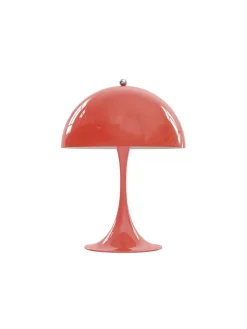 Louis Poulsen Spots<Panthella 250 Bordlampe, pale rose opal af Verner Panton