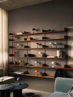 Louis Poulsen Portable Lamper|Spots<Panthella 160 Portable V3, opaque black af Verner Panton