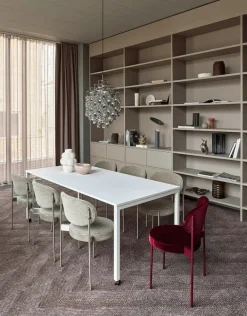 Verpan Spiseborde<Panton Move spisebord, White af Verner Panton