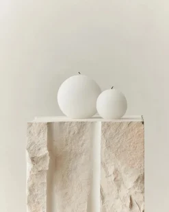 Louise Roe Stearinlys<Paraffin Candle Light Ø12 cm fra