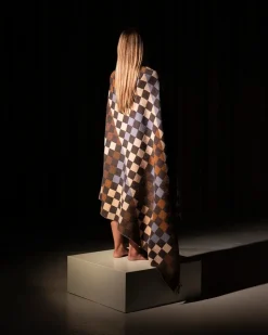 raawii Puder Og Plaider<Patch Plaid, saffron/blue/white fra