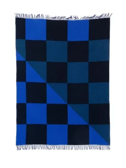 raawii Puder Og Plaider<Patch Plaid, saffron/blue/white fra