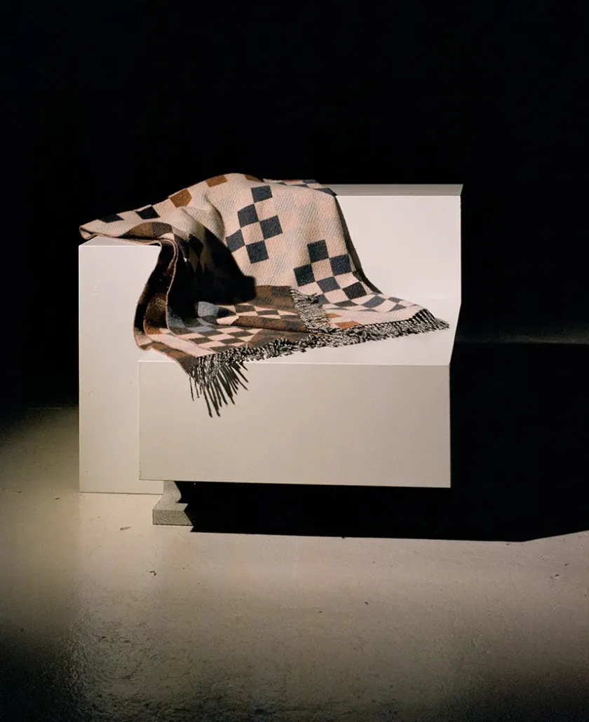 raawii Puder Og Plaider<Patch Plaid, white/deer/onyx fra