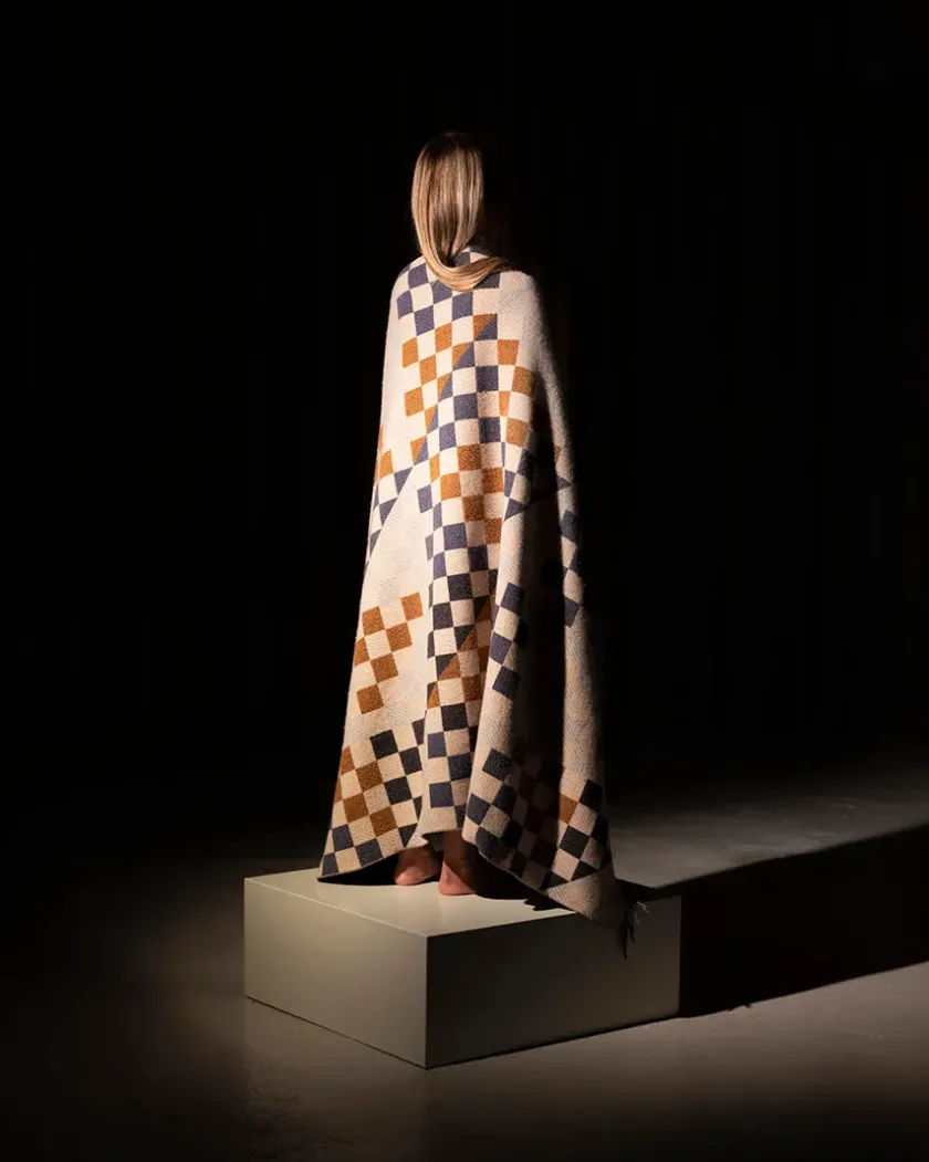 raawii Puder Og Plaider<Patch Plaid, white/deer/onyx fra