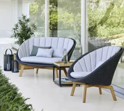Cane-line Udendørs Loungemøbler<Peacock 2-pers. Sofa, Soft Rope fra