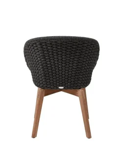 Cane-line Havestole<Peacock Stol, Soft Rope m/ben i teak fra