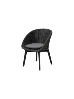 Cane-line Havestole<Peacock Stol, Soft Rope m/ben i alu fra