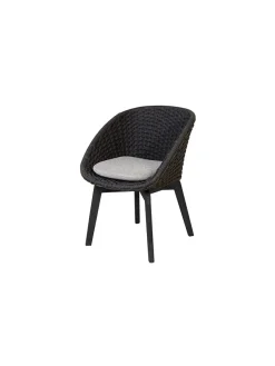 Cane-line Havestole<Peacock Stol, Soft Rope m/ben i alu fra