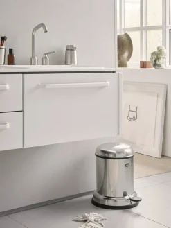 Vipp Pedalspande<Pedalspand 14 - 8 L, Stainless Steel fra