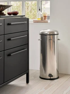 Vipp Pedalspande<Pedalspand 17 - 30 L, Stainless Steel fra
