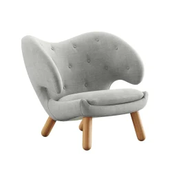 House of Finn Juhl Lænestole<Pelikan stol, valnød af Finn Juhl