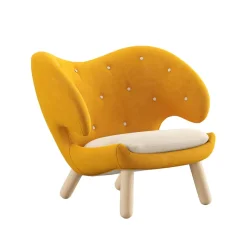 House of Finn Juhl Lænestole<Pelikan stol, valnød af Finn Juhl