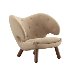 House of Finn Juhl Lænestole<Pelikan stol, valnød af Finn Juhl