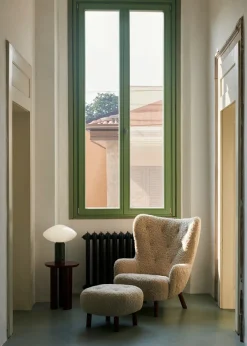 &Tradition Lænestole<Petra VB3 lænestol inkl. Skammel, Karakorum 003 fra