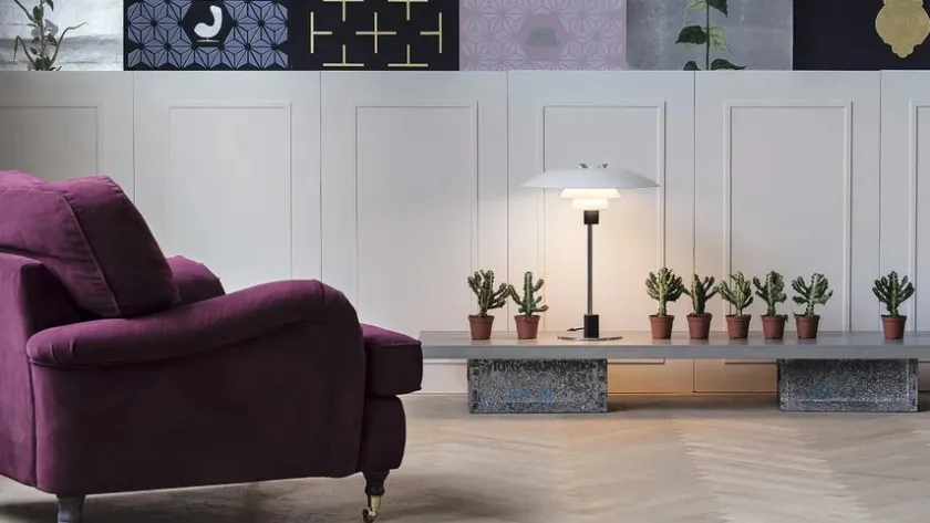 Louis Poulsen Spots<PH 4/3 bordlampe fra