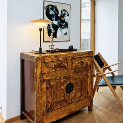 Louis Poulsen Spots<PH 3½-2½ Bordlampe, grøn af Poul Henningsen