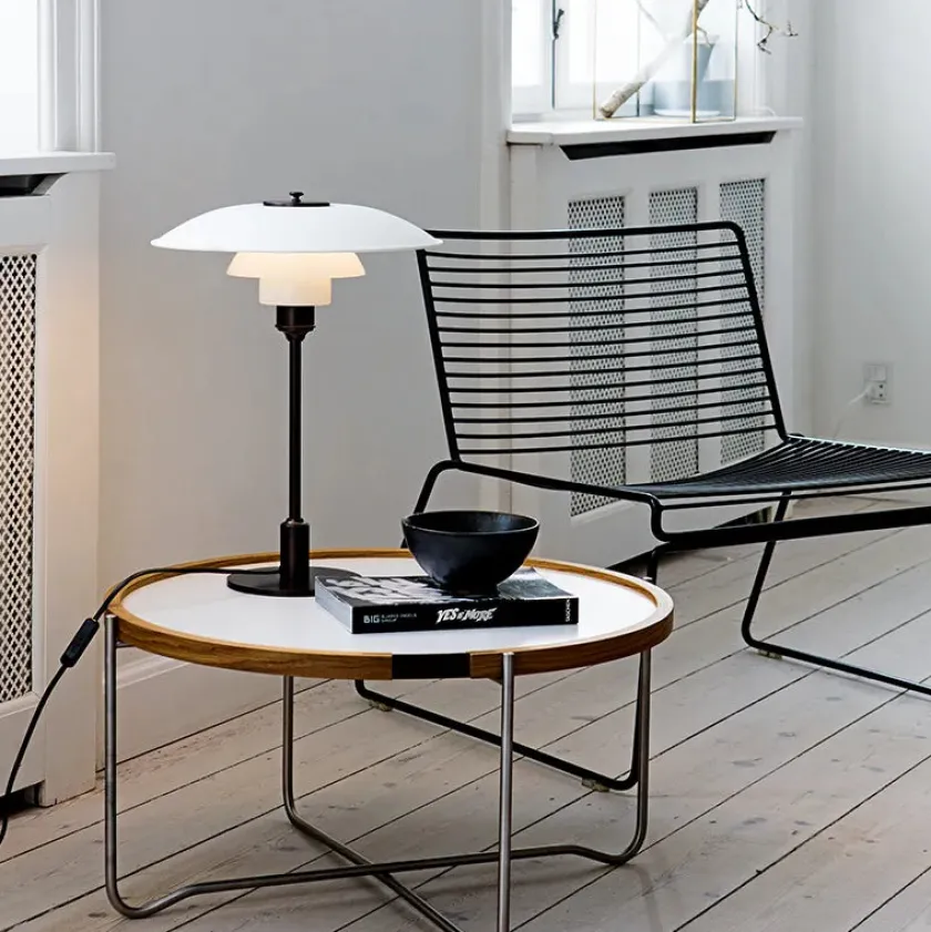 Louis Poulsen Spots<PH 3½-2½ Bordlampe, grøn af Poul Henningsen