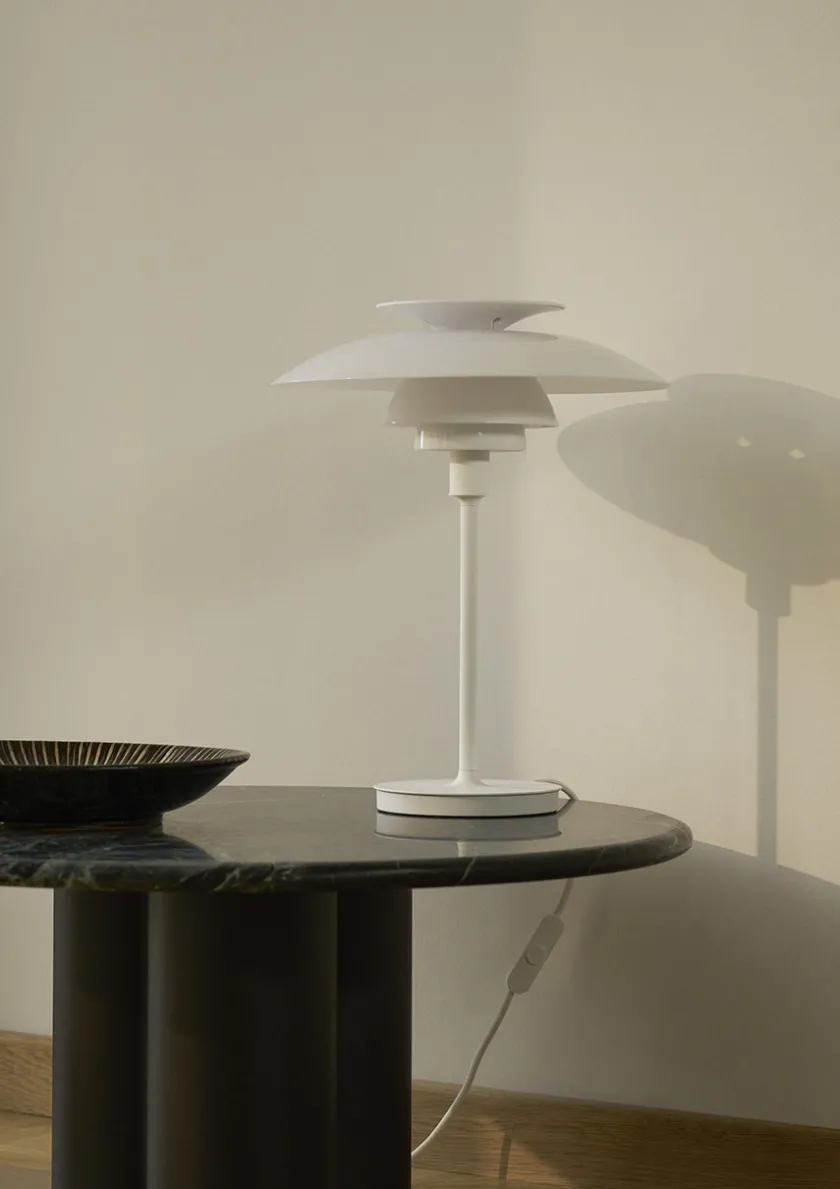 Louis Poulsen Spots<PH 80 Bordlampe, hvid fra