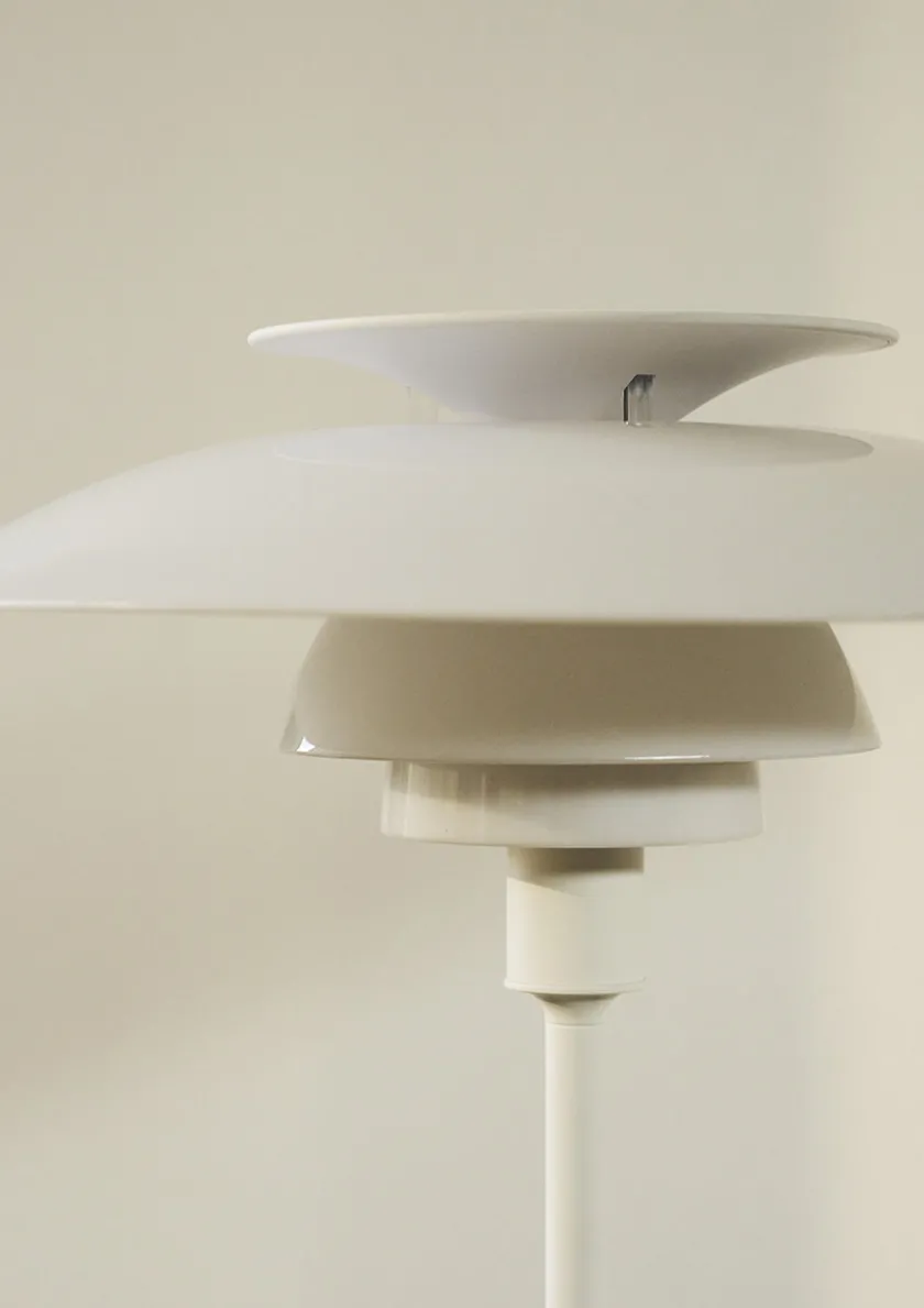 Louis Poulsen Spots<PH 80 Bordlampe, hvid fra