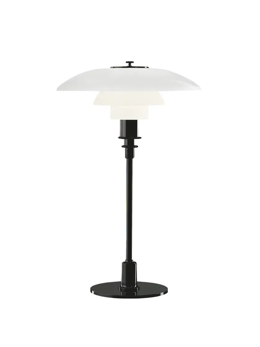 Louis Poulsen Skrivebordslamper|Spots<PH 2/1 Bordlampe, sort metalliseret fra