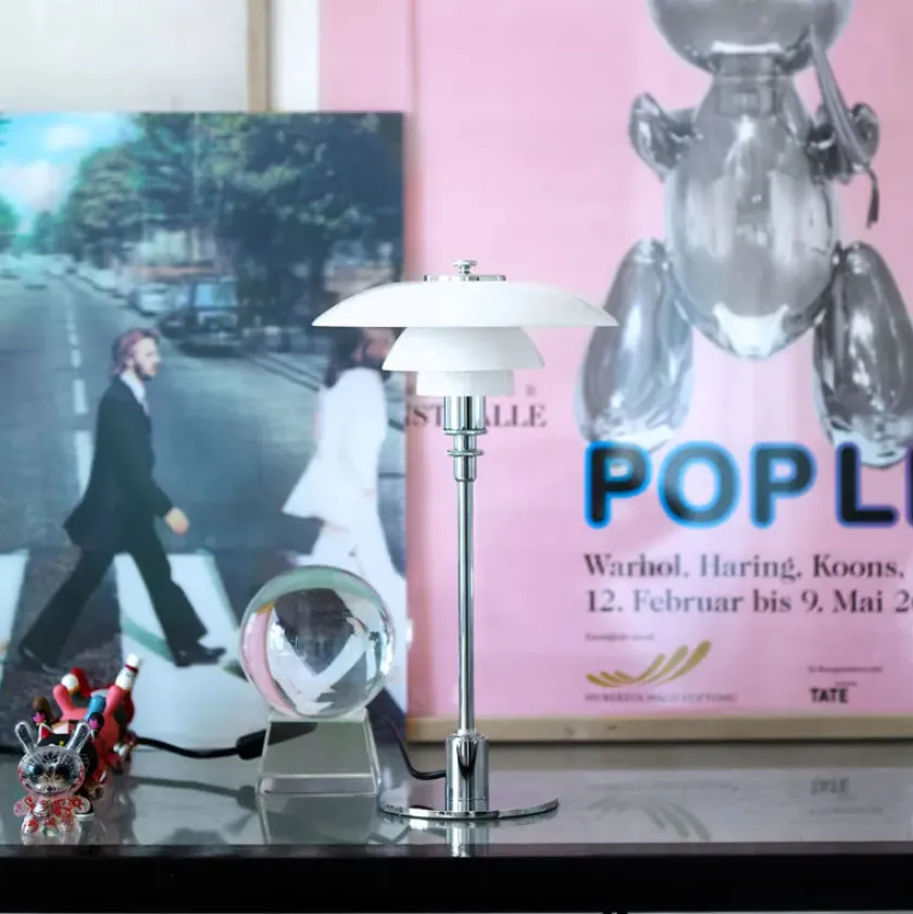 Louis Poulsen Skrivebordslamper|Spots<PH 2/1 Bordlampe, sort metalliseret fra