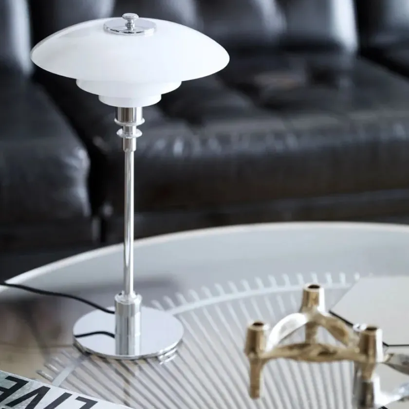 Louis Poulsen Skrivebordslamper|Spots<PH 2/1 Bordlampe, sort metalliseret fra