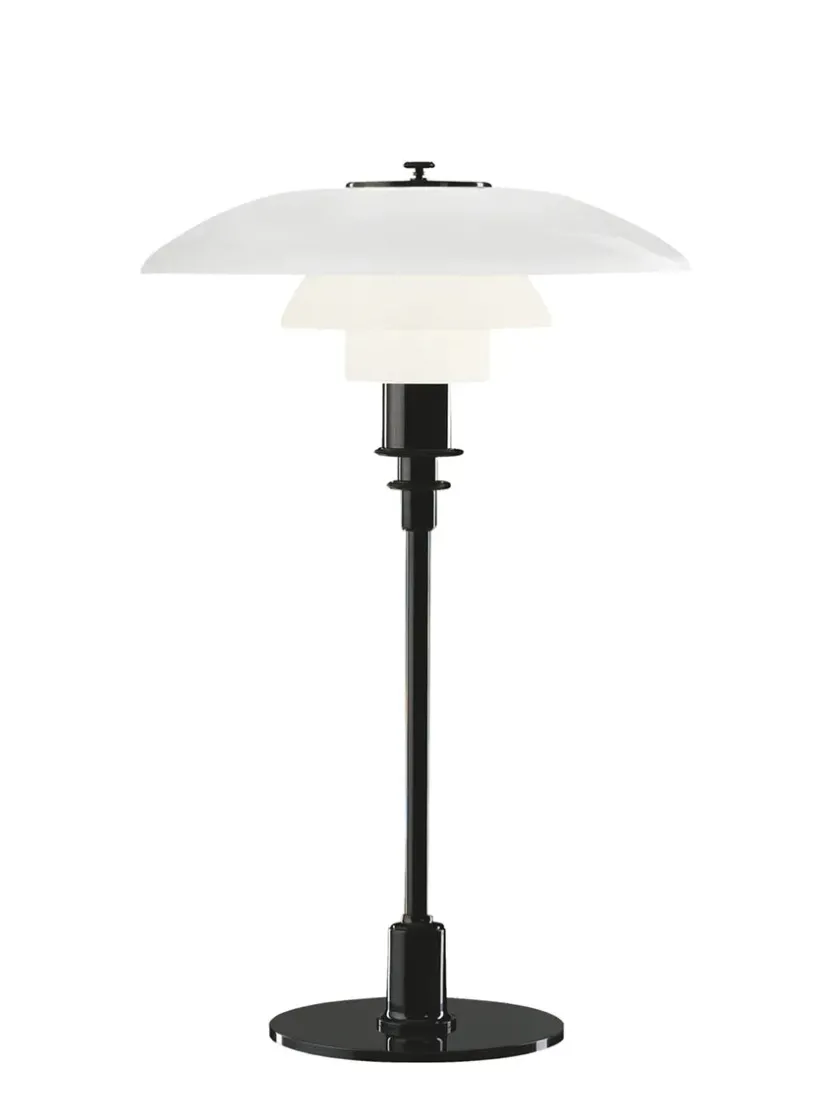 Louis Poulsen Skrivebordslamper|Spots<PH 3/2 Bordlampe, sort metalliseret fra