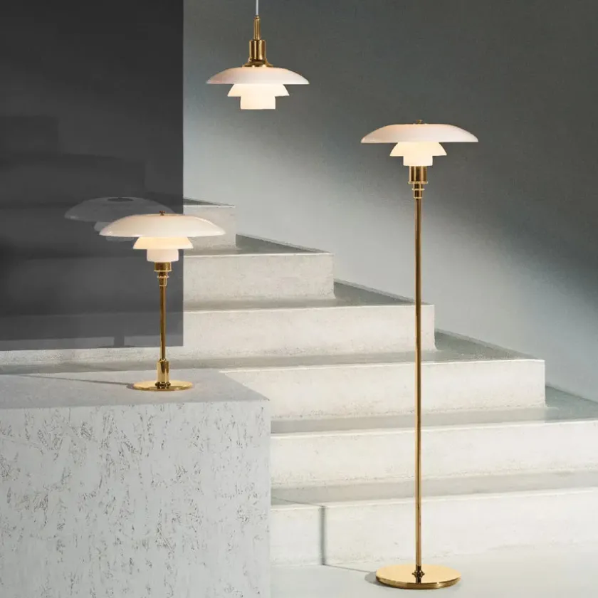 Louis Poulsen Skrivebordslamper|Spots<PH 3/2 Bordlampe, sort metalliseret fra