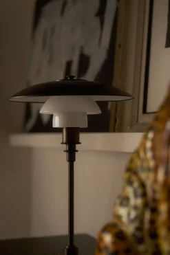 Louis Poulsen Skrivebordslamper|Spots<PH 3/2 Bordlampe, sort metalliseret fra