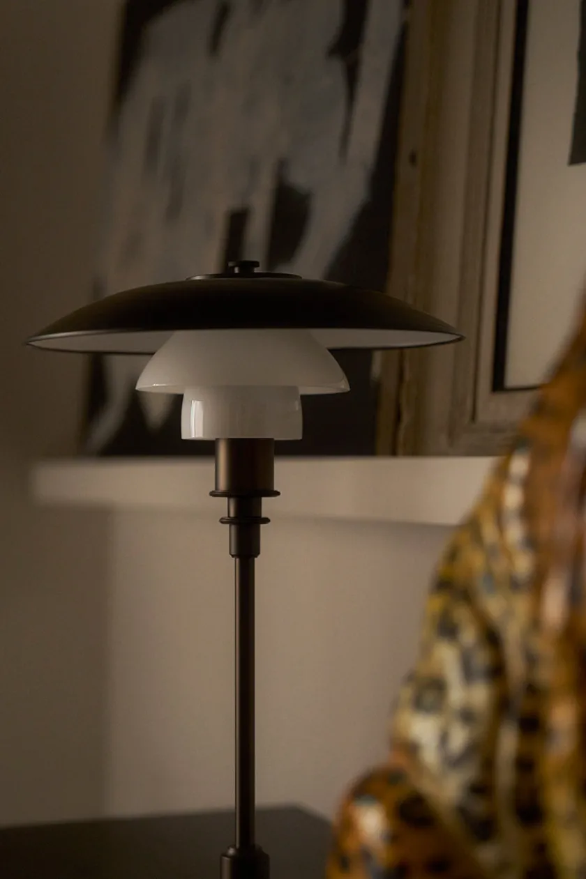 Louis Poulsen Skrivebordslamper|Spots<PH 3/2 Bordlampe, sort metalliseret fra