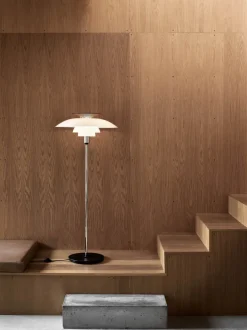 Louis Poulsen Gulvlamper|Spots<PH 80 gulvlampe, hvid fra