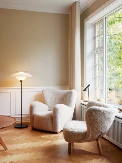 Louis Poulsen Gulvlamper|Spots<PH 80 gulvlampe, sort fra