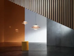 Louis Poulsen Pendler|Spots<PH 5 Mini Pendant, Monochrome Burgundy af Poul Henningsen