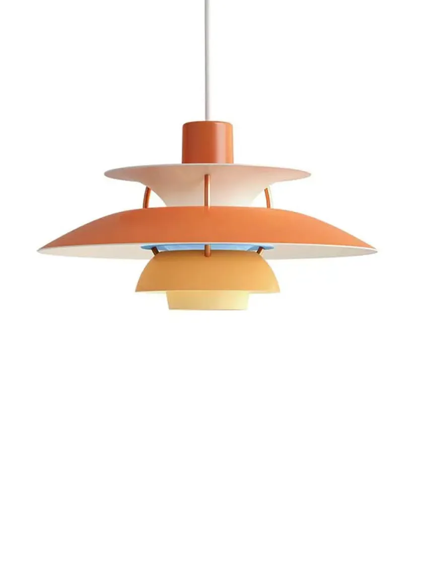 Louis Poulsen Spots|Pendler<PH 5 Mini Pendant, Monochrome Pale Blush af Poul Henningsen