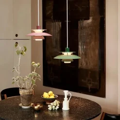 Louis Poulsen Pendler|Spots<PH 5 Mini Pendant, Monochrome Dusty Indigo af Poul Henningsen