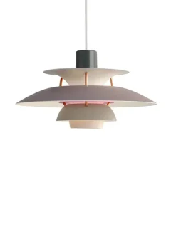 Louis Poulsen Pendler|Spots<PH 5 Mini Pendant, Monochrome Dusty Indigo af Poul Henningsen