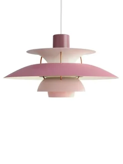 Louis Poulsen Spots|Pendler<PH 5 Pendant, Monochrome Burgundy af Poul Henningsen