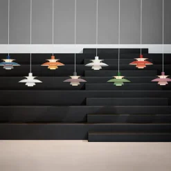 Louis Poulsen Pendler|Spots<PH 5 Pendant, Monochrome Dusty Indigo af Poul Henningsen